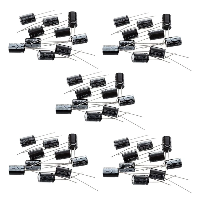 50 X 4.7UF 400V 105°C Radialer Elektrolyt Kondensator 8 x 12M K3C9 EUR 50 X 4.7UF 400V 105°C Radialer Elektrolyt Kondensator 8 x 12M K3C9 EUR