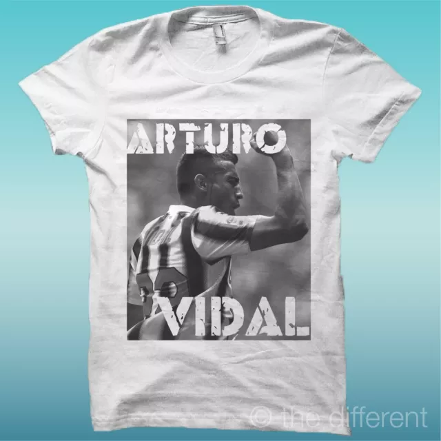 T-Shirt " Maglia Arturo Vidal  Juventus " The Happiness Is Have My T-Shirt New