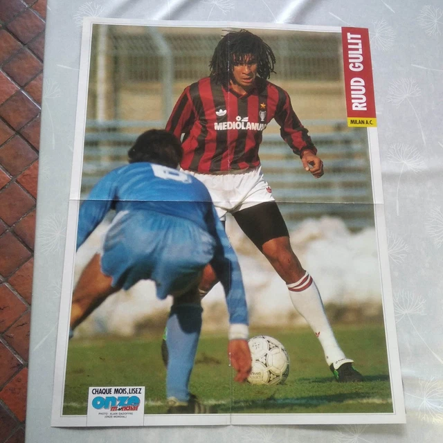 Poster Recto-Verso Mondial Mag 70s – RUUD KROL (Napoli) / ERIC PÉCOUT (Nantes)