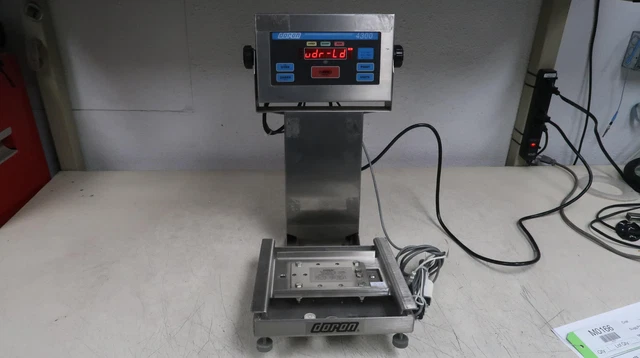 Doron 4300/DXL7005 Stainless Steel Checkweigher Scale M0166