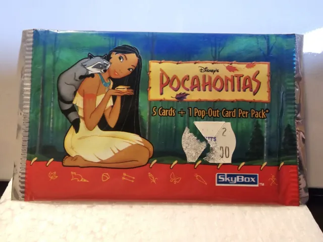 1995 Disney's Pocahontas Card Pack Sealed NEW!!!