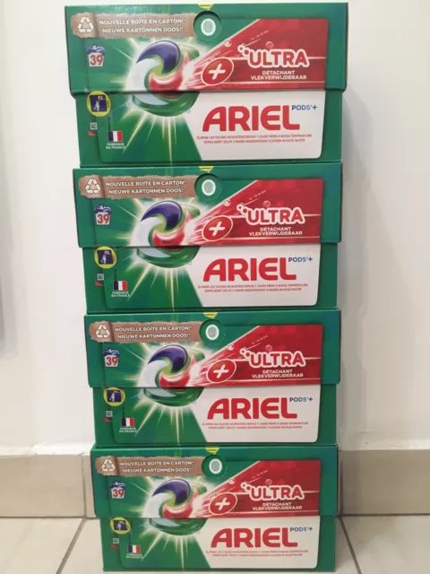 Ariel Lessive capsules ariel pods+ ultra détachant - En promotion