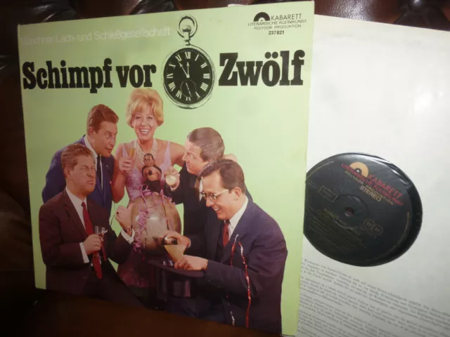 Müncher Lach und Schießgesellschaft, Schimpf vor Zwölf, Kabarett  LP, 12" 1966