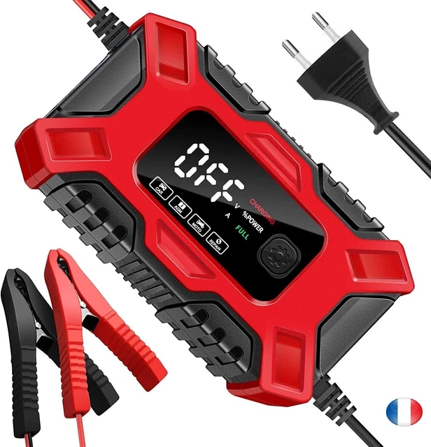 Chargeur De Batterie Intelligent 12V 6A Automatique LCD Voiture Auto Moto Camion Chargeur De Batterie Intelligent 12V 6A Automatique LCD Voiture Auto Moto Camion