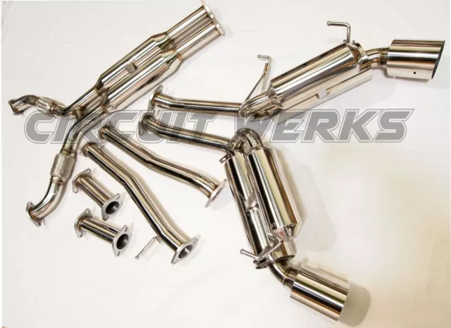 G35 Z33 03 04 05 06 07 True Double Catback Exhaust Fairlady Inc. G 35 Y-Pipe
