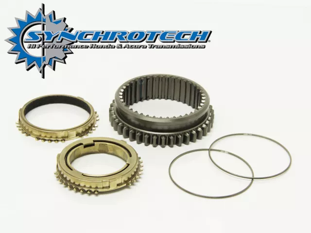 1-2 Carbon Synchro Sleeve Set for Prelude/Accord (92-02)