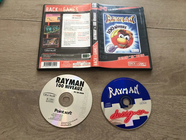Rayman PC - 100 Niveaux - Version Française - Bon état - PAL