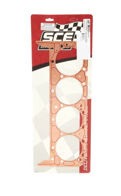 SCE GASKETS T111572 SBC Titan Copper Head Gasket 4.155 Bore .072