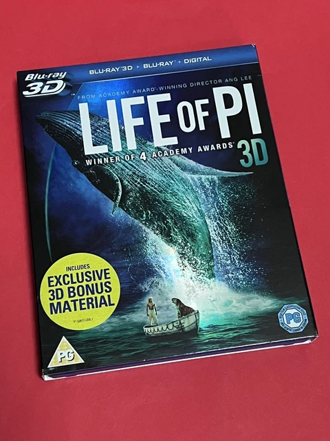 LIFE OF PI [3D] (Blu-ray 3D/Blu-ray, 2012) EUR 5,85 - PicClick IT
