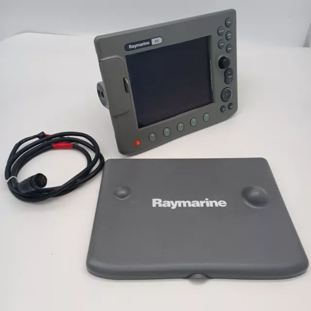 Raymarine C80 Chartplotter GPS Fishfinder Radar Pantalla LCD de 8,4" Cable...