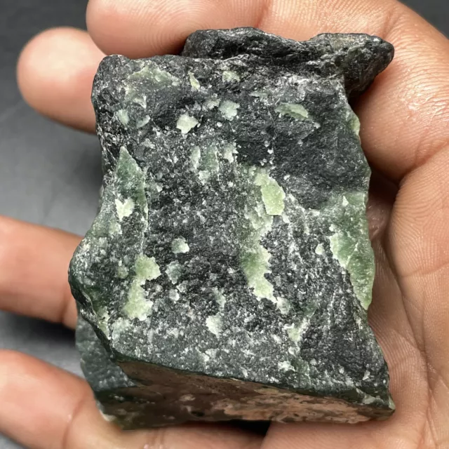 705 Cts Natural Deep Green Serpentine Rough loose Gemstones