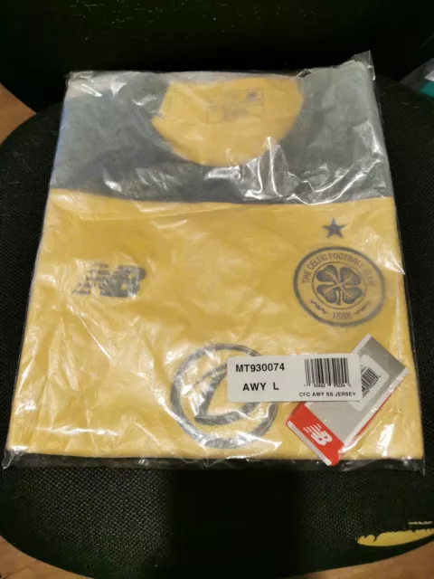 BNWT Celtic 2019-2020 Football Away Shirt Size L MT930074