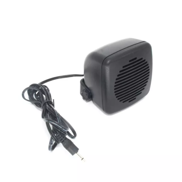 CB HAM Radio Audio Communication Speaker 3.5mm Interface Plug Mini Loudspeaker