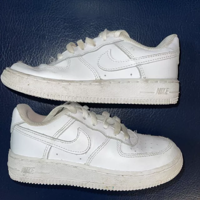 DH2925-111 Nike Air Force 1 LE Low White on White Size 12C