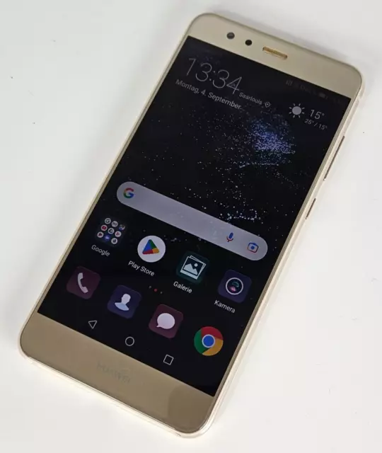 Huawei P10 Lite Dual Sim Gold 32GB (Ohne Simlock) Smartphone [SEHR GUT]