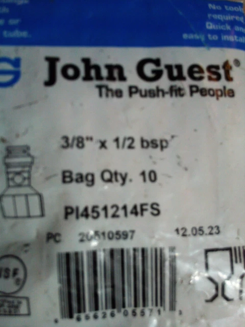 Tasche Mit 10 Bierfass-Kupplungsbeschlägen 3/8 X 1/2"" Bsp