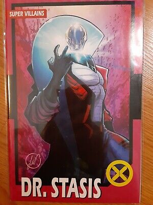 X-Men #10 Dr. Stasis Trading Card Variant (2022) NM Marvel Comics 1st Print
