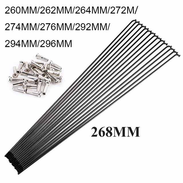 Rayons De Vélo 14G 260Mm Rayons De Vélo Acier Au Carbone Ton