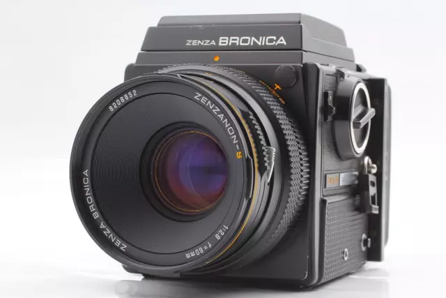 [Near MINT] ZENZA BRONICA SQ-A Waist Level Finder w/ Zenzanon S 80mm F2.8 JAPAN