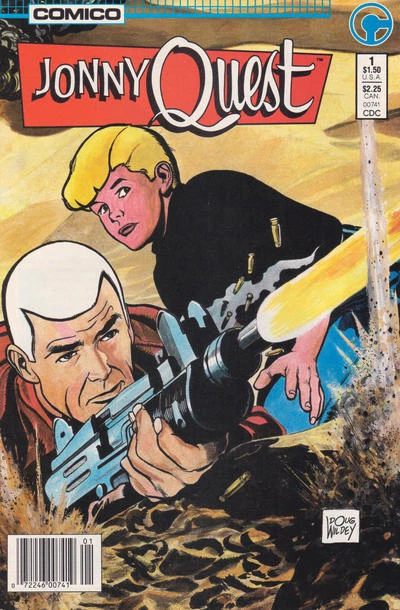 Jonny Quest (Comico) #1 (Newsstand) VF/NM; COMICO | Doug Wildey - we combine shi