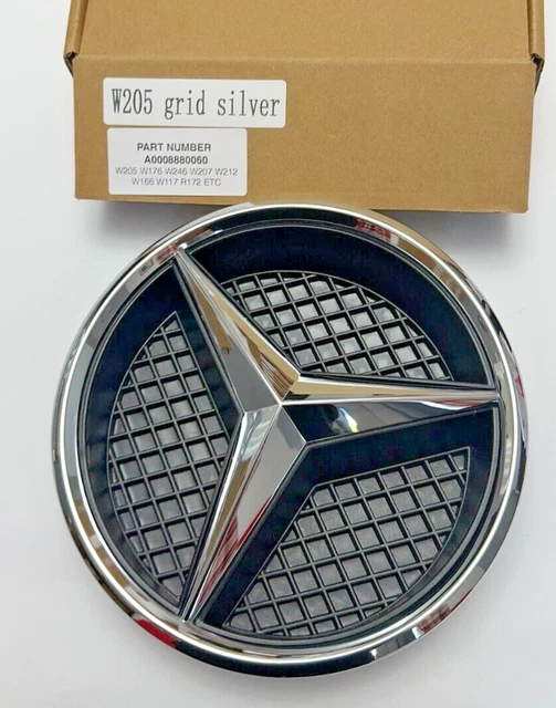 MERCEDES BENZ Chrome Grill Star Emblem W176 W205 W207 W212 W217 PN