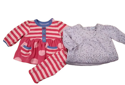 Per neonate età 0-3 mesi fagottino di abiti ponticelli Salopette Abiti E Set 3