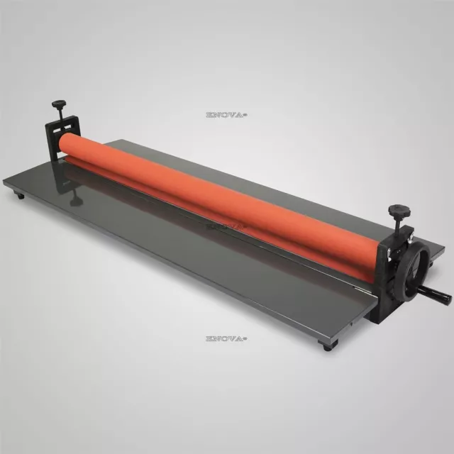 Manual Roller Desktop Roll Laminating Machine Cold Laminator New 51" xf