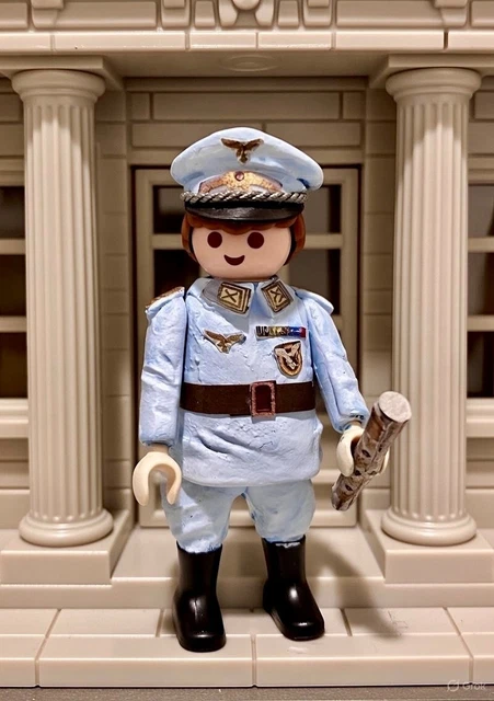 PLAYMOBIL CUSTOM WW2 MORTERO Ejercito Aleman Granatwerfer 34 GUERRA - Foto 2