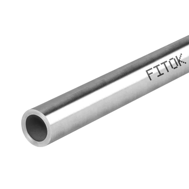 FITOK 316/316L SS Seamless Tubing 3/8" OD × 0.065" Wall × 40" Annealed ASTM A269