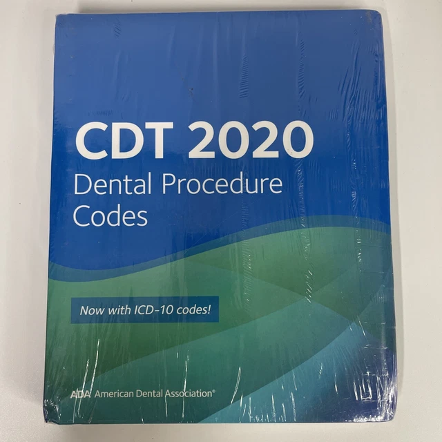 CDT 2020 DENTAL Procedure Codes with ICD10 Codes ADA Practical Guide