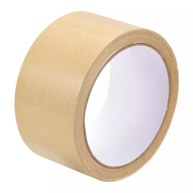 2pcs Brown Paper Tape 22 Yards x 2 Inch Self Adhesive Packaging Tape