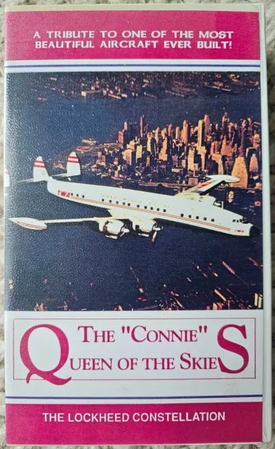 The “Connie” Queen Of The Skies Lockheed Constellation Vhs *New In Open Pkg!*