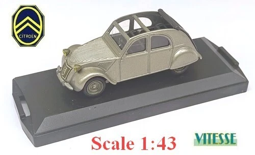 Citroën 2CV Sarhy Cabriolet 1954 Bleu - Franstyle 1/43, Résine, Collection