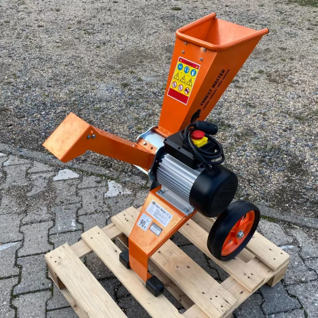 Elektro Häcksler 2800 Watt Schredder Gartenhäcksler Gartenschredder Holzhäcksler