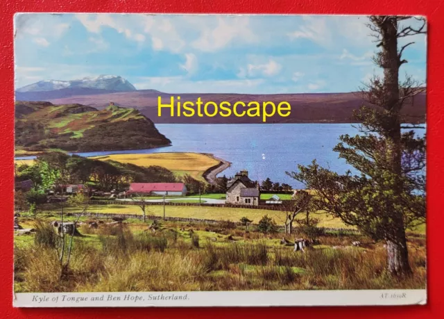 Postcard Used -  Kyle of Tongue and Ben Hope, Sutherland,