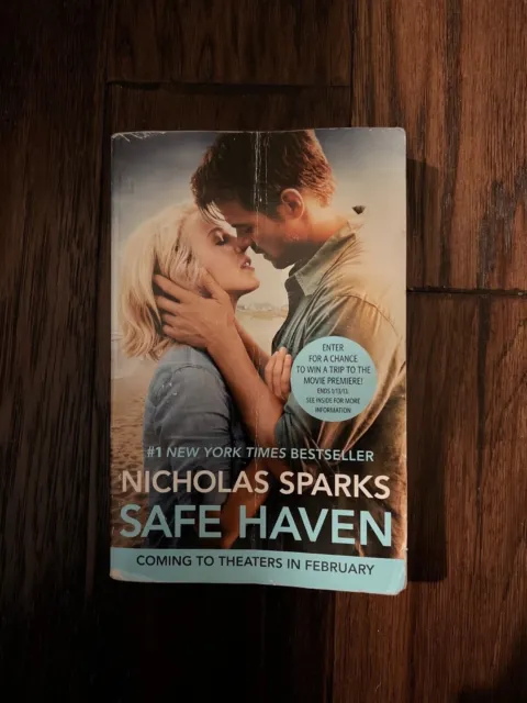 Safe Haven by Nicholas Sparks (2012, Mass Market, Movie Tie-In,Media tie-in)