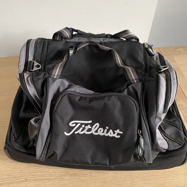 Titleist essential wheeled duffel bag top