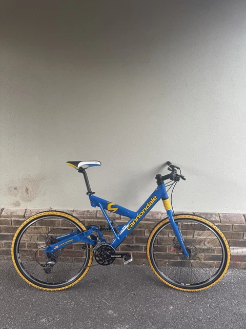CANNONDALE SUPER V 1000 FR - Full Suspension Mountain Bike - Retro
