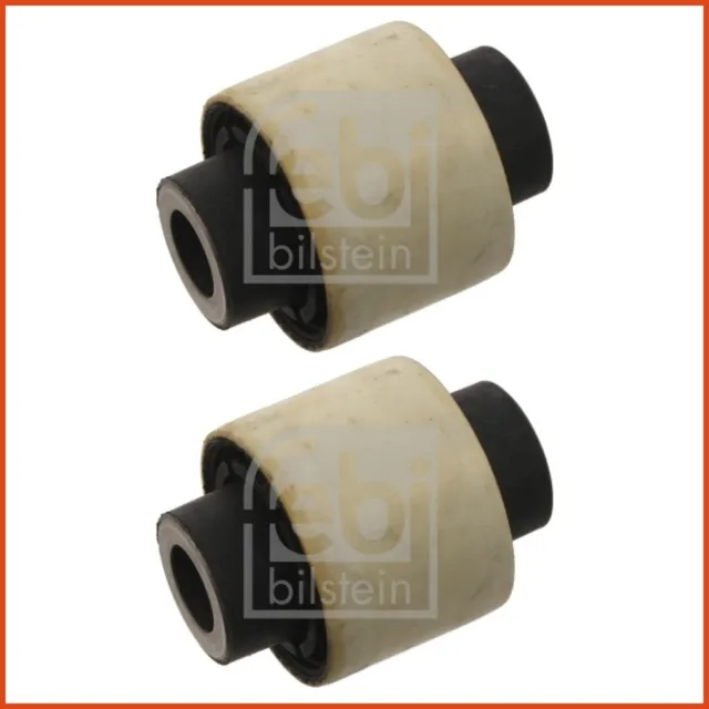 2 x FEBI QUERLENKERLAGER BUCHSE LAGERUNG SET HINTEN BEIDSEITIG AUDI 3843698