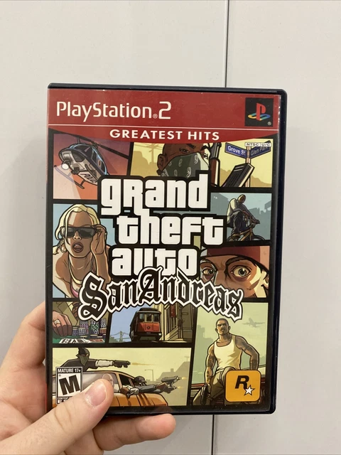 GRAND THEFT AUTO Game Greatest Hits San Andreas (PlayStation 2, 2004 ...