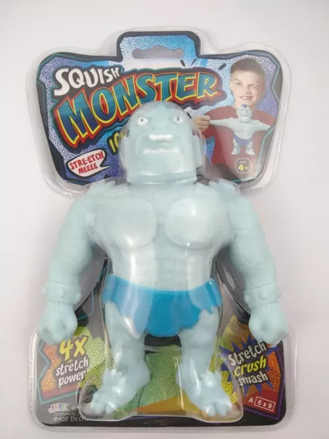 Ja-Ru Squish Monster Ice-Acc 6" Stretch Figure 2020 Stretchable Squishy Toy 4+