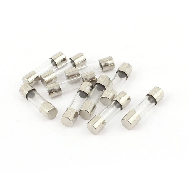 10 pieces 250V 250mA 0.25A Action Rapide Fusibles Verre Tubes 5x20mm I9C3C3