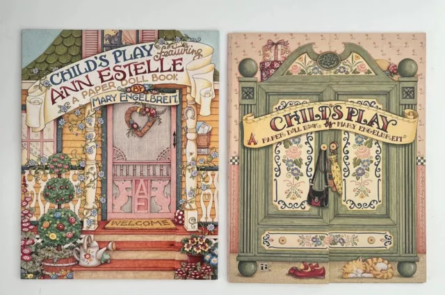 LOT: Child's Play, A Paper Doll Book by Mary Engelbreit ANN ESTELLE, SOPHIE, NOS