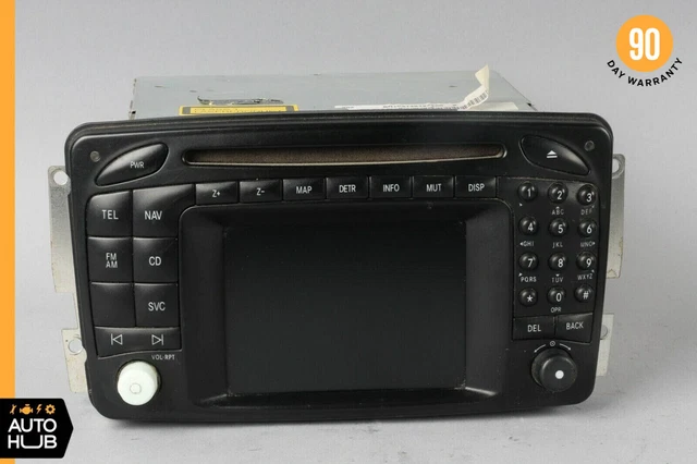 01-04 Mercedes W209 CLK320 C32 AMG Command Head Unit Navigation Radio CD OEM
