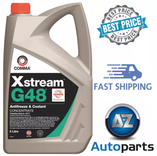 Comma - Xstream G48 Antifreeze & Coolant Concentrate XSG5L 5 Litre - 5L