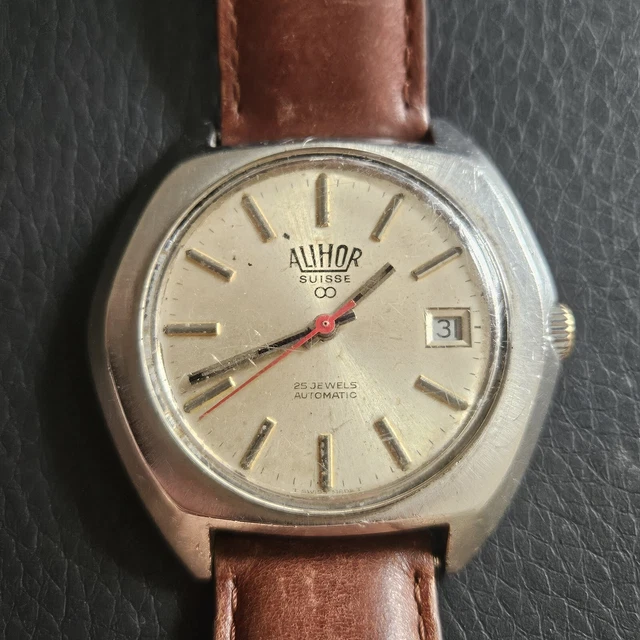 Montre De Poche Ancienne LIP ALIHOR – Acier Inoxydable, Mouvement Mécanique Manuel