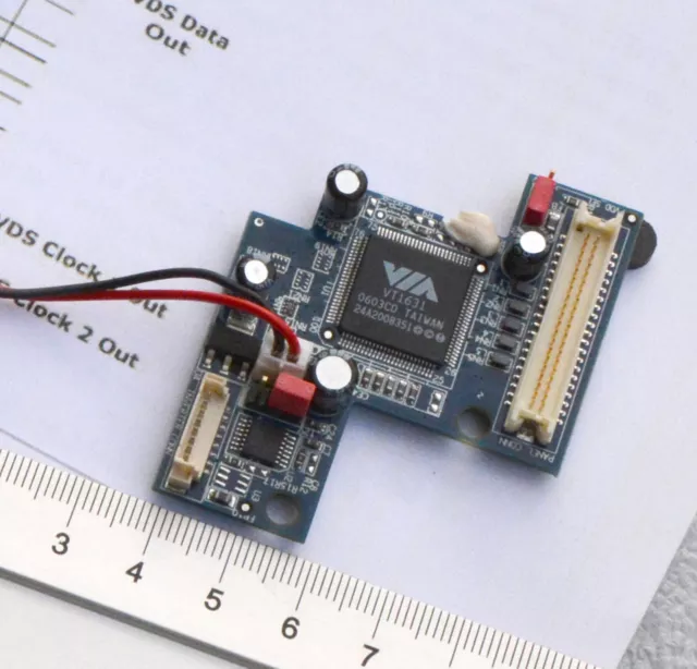 Ttl Lvds Adaptateur TRANSMITTER VIA VT1631 Z. B Pour Via Administration M11 Et