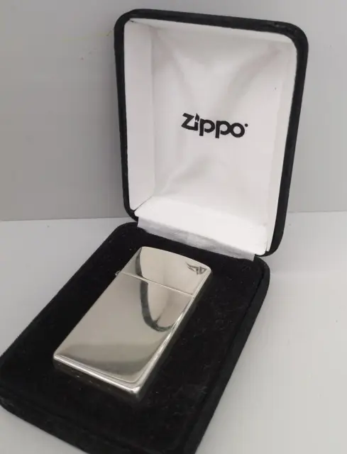 Slim Oil Lighter Model No.  STERLING ZIPPO