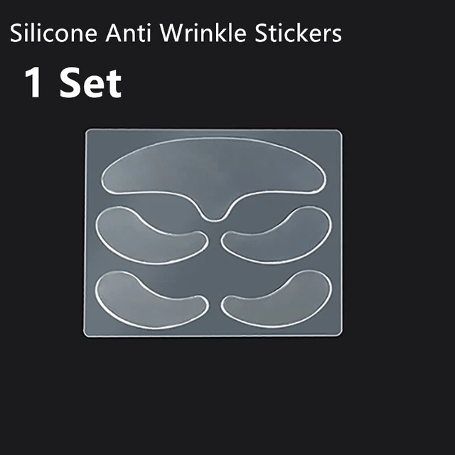 Confezione da 5 cuscinetti antirughe in silicone lisci e adatti alla pelle