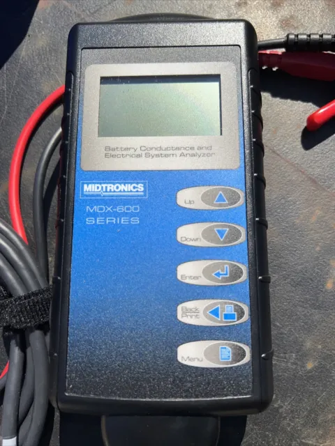 SA2 Midtronics MDX-600 Series Battery Conductance and Electrical System Analyzer